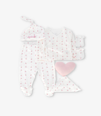 Set general recién nacida 5 piezas