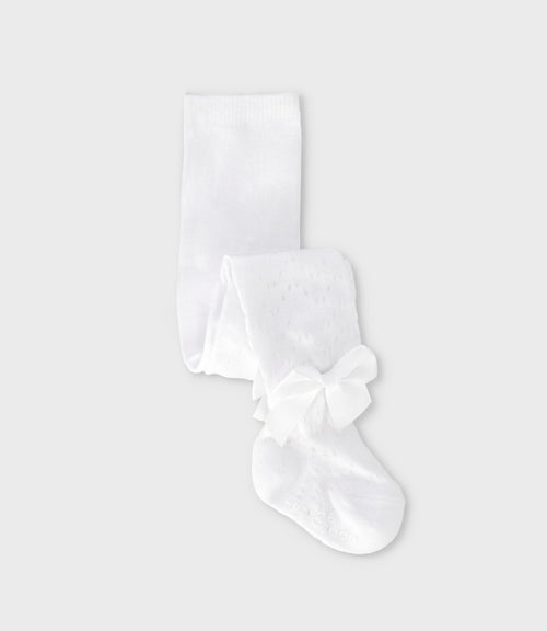 Panty recién nacida de algodón 0-6 meses / Blanco