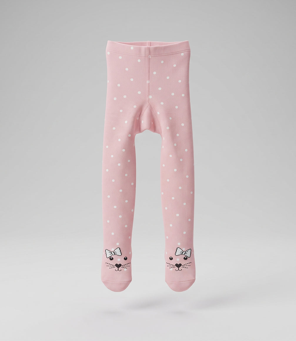 Panty recién nacida de algodón 2 unidades 0-6 meses / Rosado
