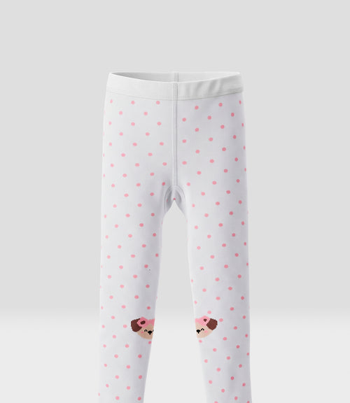 Panty recién nacida de algodón con puntos