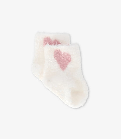 Calcetín recién nacida de polar 0-6 meses / Crudo