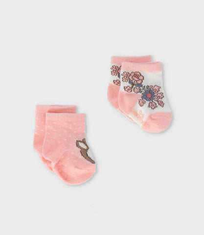 Pack calcetín recién nacida 2 unidades