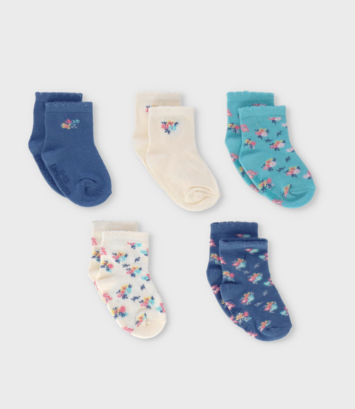 Pack calcetín recién nacida 5 pares 0-6 meses / Varios
