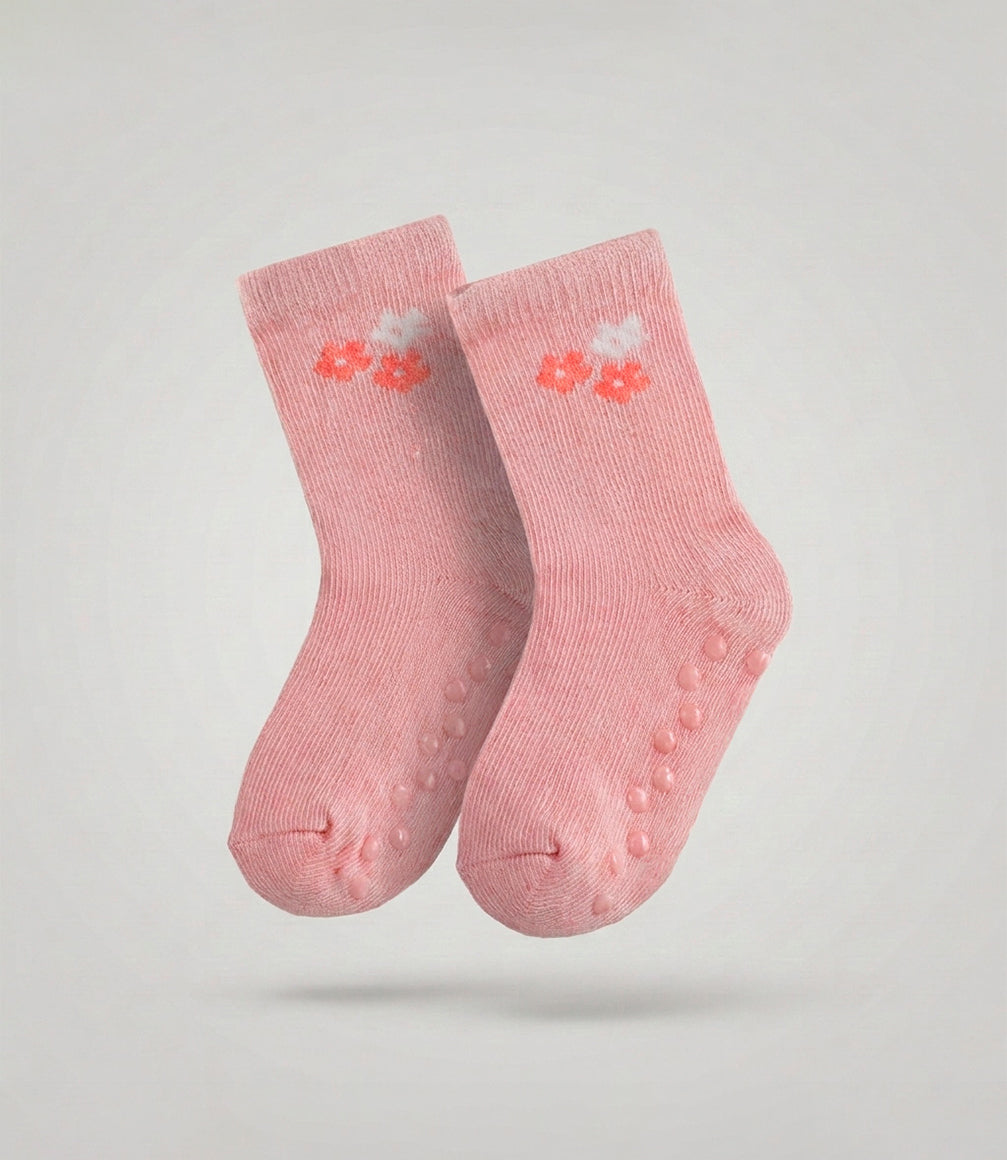 Pack calcetín recién nacida 5 pares 0-6 meses / Rosado