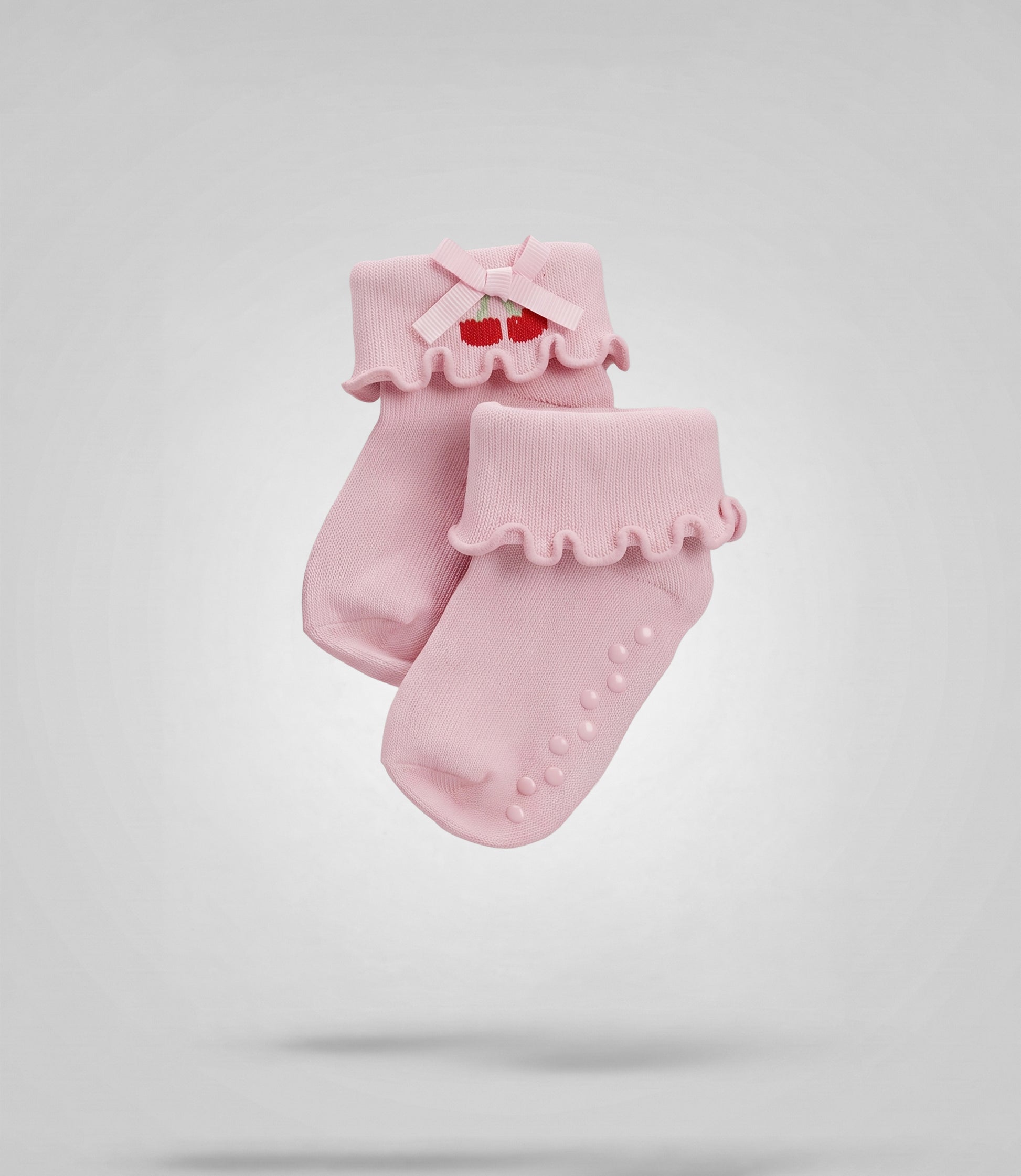 Pack calcetín recién nacida 2 pares 0-6 meses / Rosado