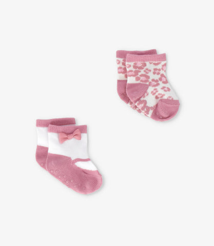 Pack calcetín recién nacida 2 pares