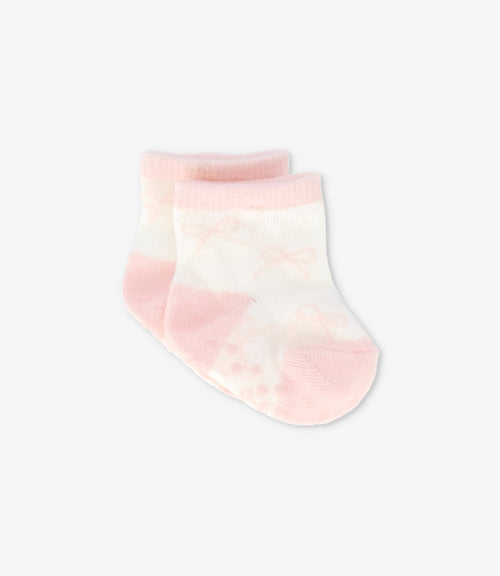 Pack calcetín recién nacida 2 pares 0-6 meses / Rosado