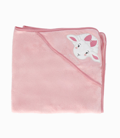 Toalla recién nacida envolvente Talla única / Blanco