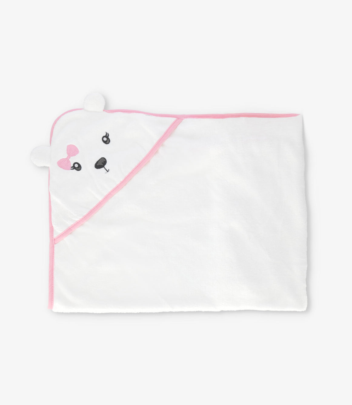 Toalla recién nacida con gorro