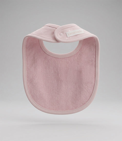 Babero recién nacida de conejo Talla única / Rosado