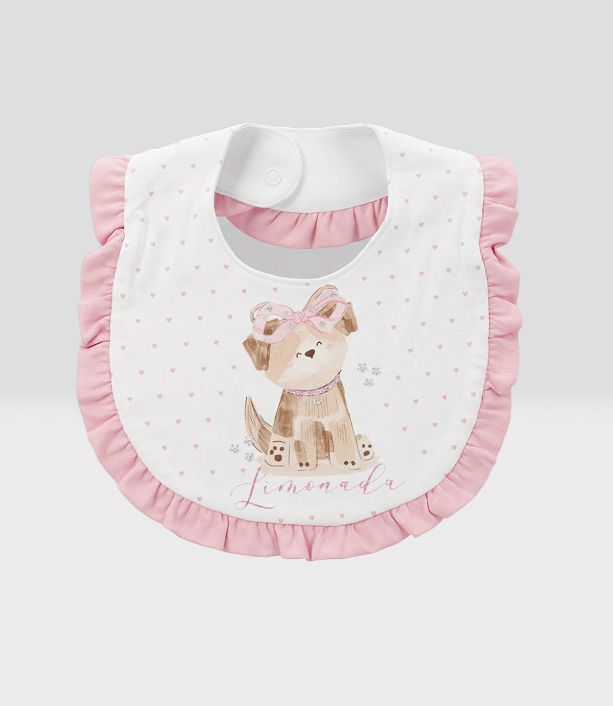 Babero recién nacida de perro Talla única / Crudo