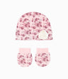 Pack recién nacida de gorro y mitones