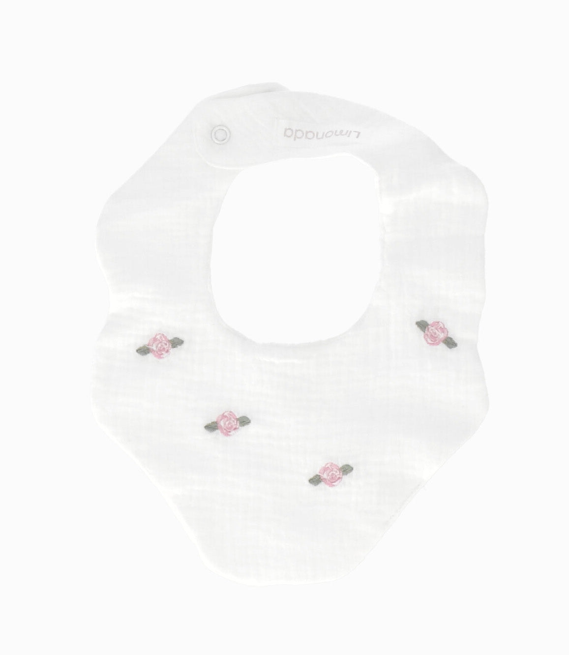 Pack babero recién nacida 2 unidades Talla única / Blanco