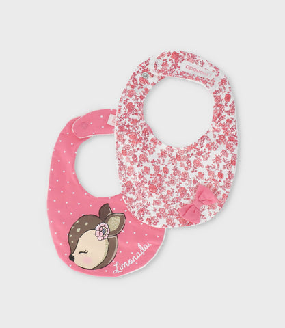 Pack babero recién nacida 2 unidades