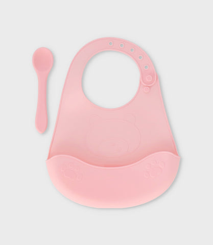 Pack babero recién nacida alimentación