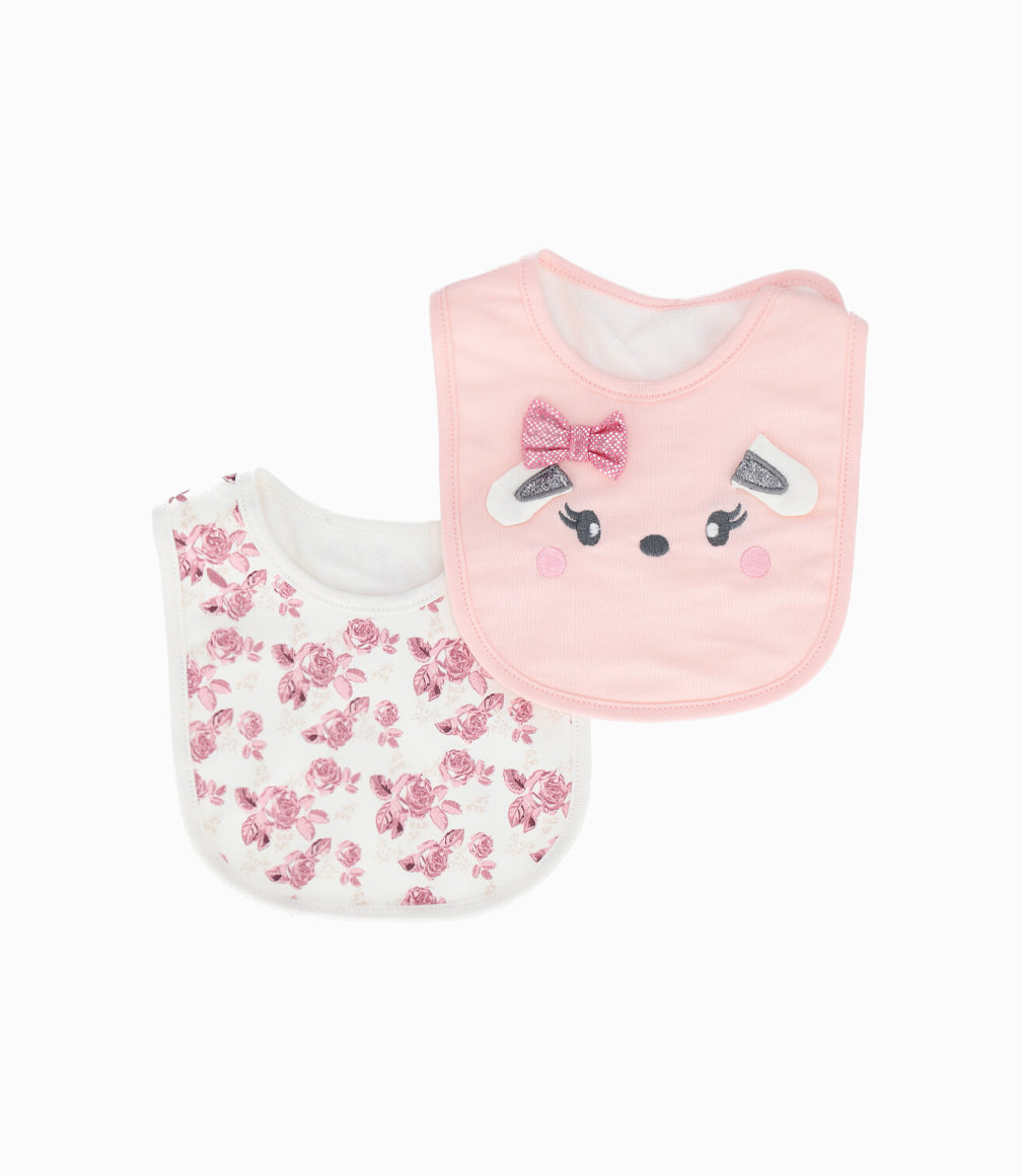 Pack babero recién nacida 2 unidades Talla única / Varios