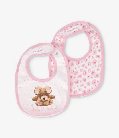 Pack babero recién nacida 2 unidades