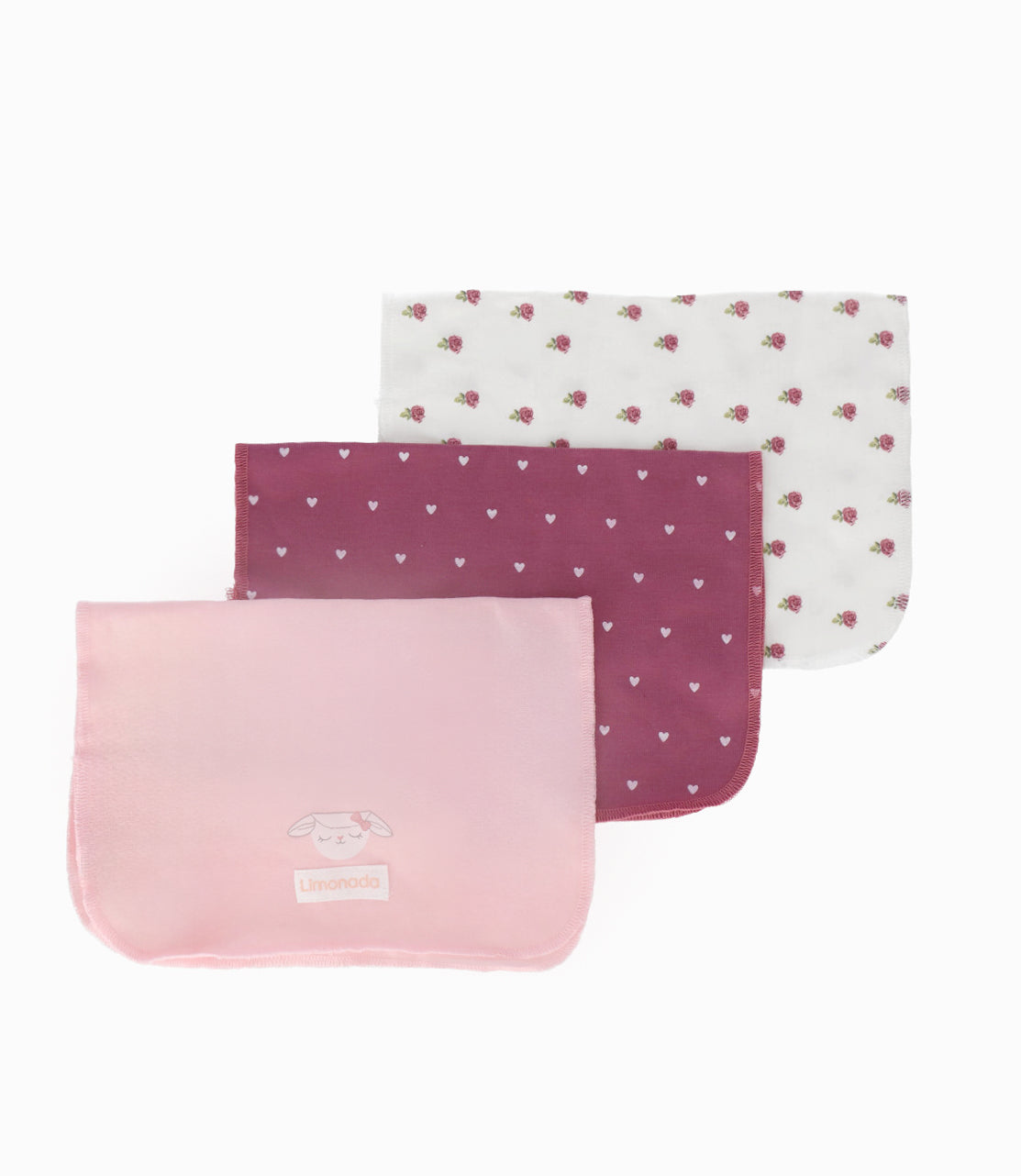 Pack tuto recién nacida 3 unidades Talla única / Palo Rosa