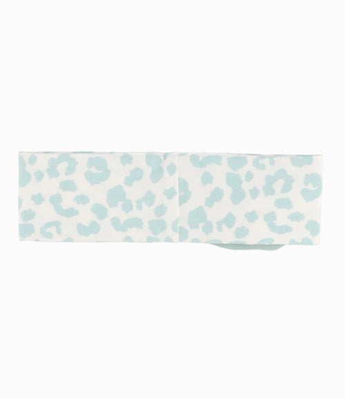 Cintillo Tela Recién Nacida Animal Print Talla Única / Menta