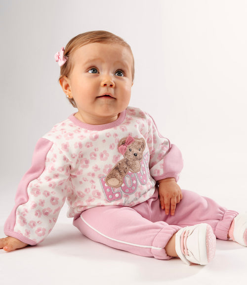 Buzo recién nacida animal print