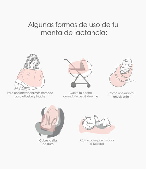 Manta de lactancia recién nacida con estrellas