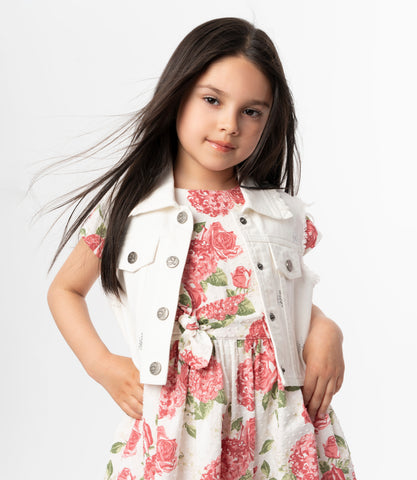 Chaqueta niña sin mangas