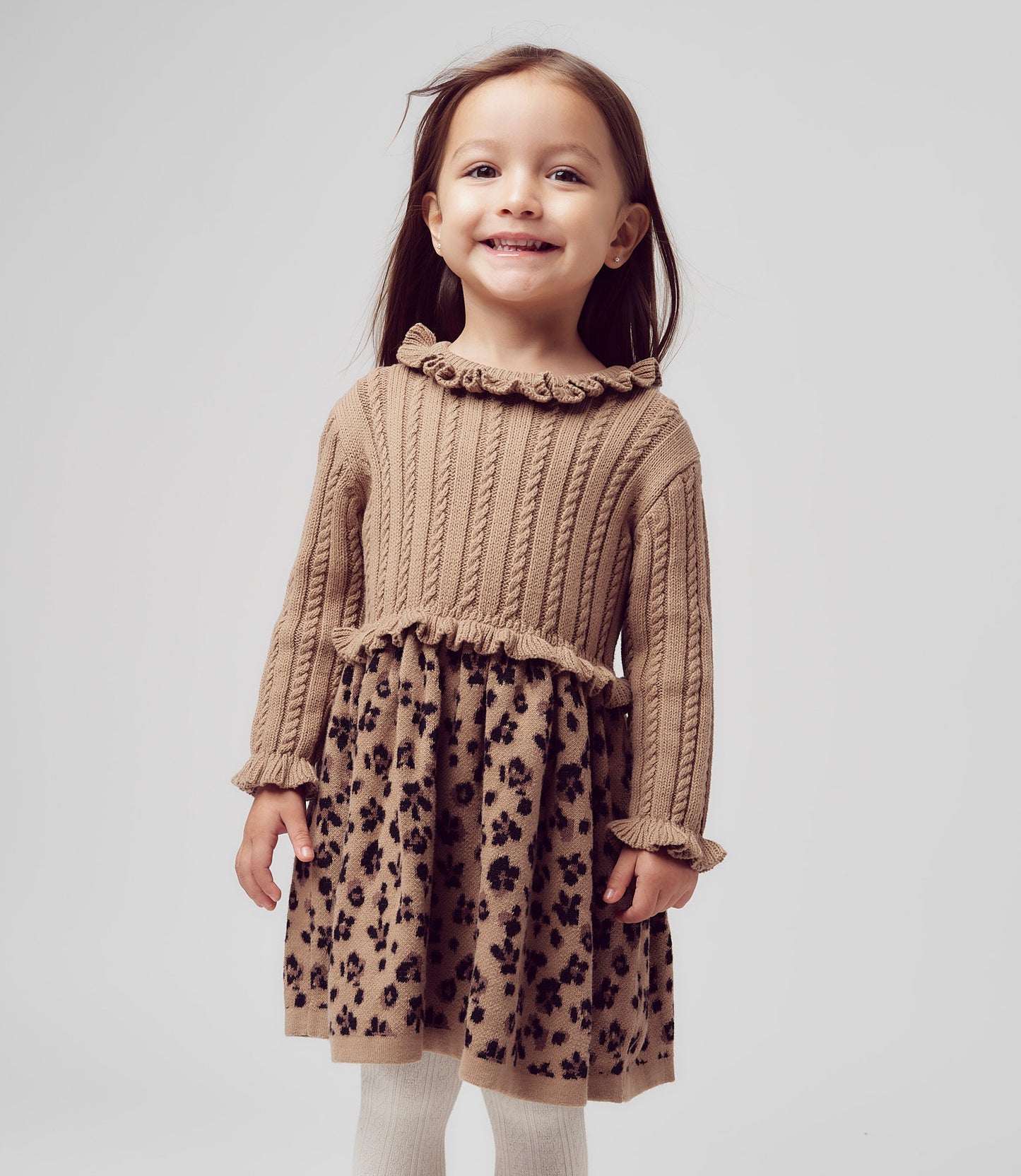 Vestido bebé animal print