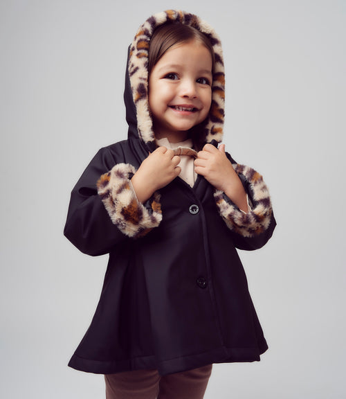 Chaqueta bebé animal print