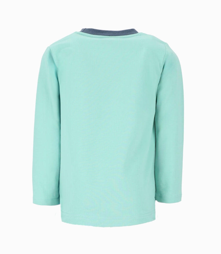Polera niño california 2 años / Menta