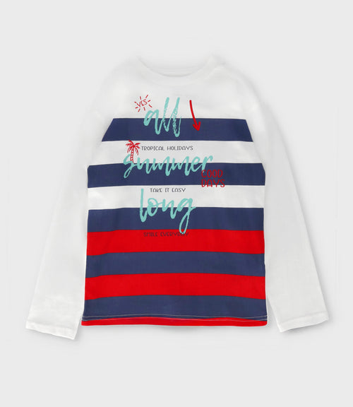 Polera niño con rayas 2 años / Varios