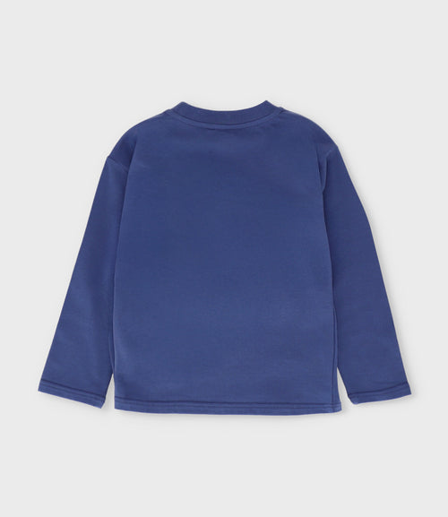 Polera niño t-rex 2 años / Azul