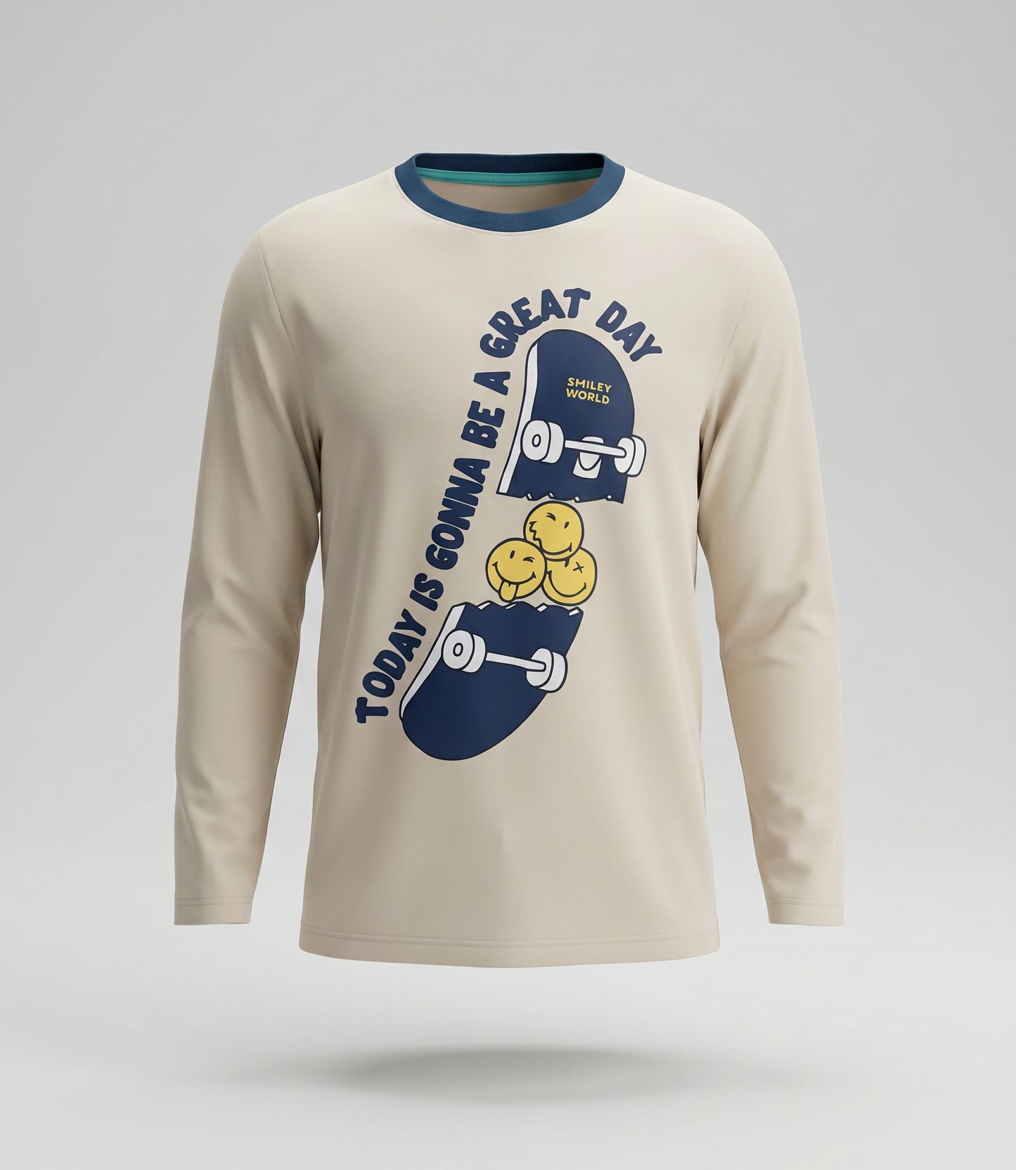 Polera niño skate 2 años / Crudo