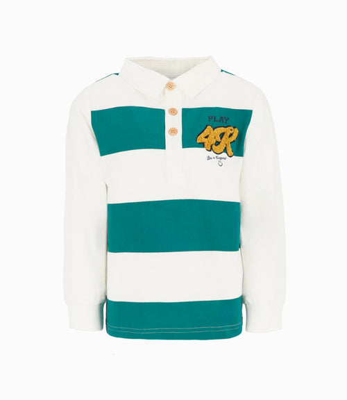 Polera Niño Universitaria 2 años / Verde