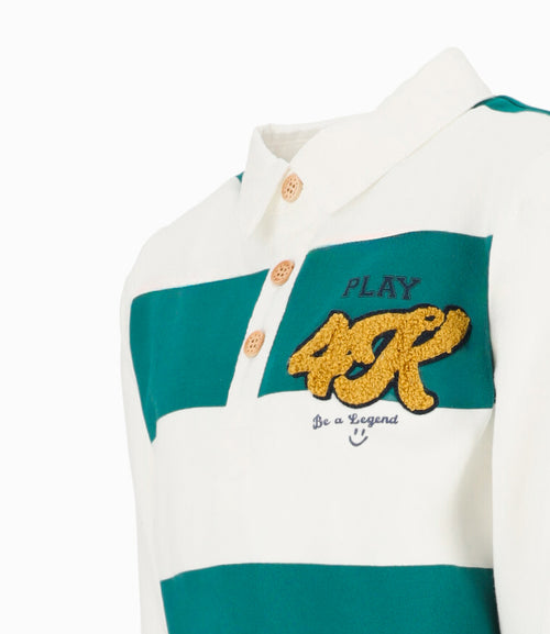 Polera Niño Universitaria 2 años / Verde