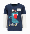 Polera niño con diseño