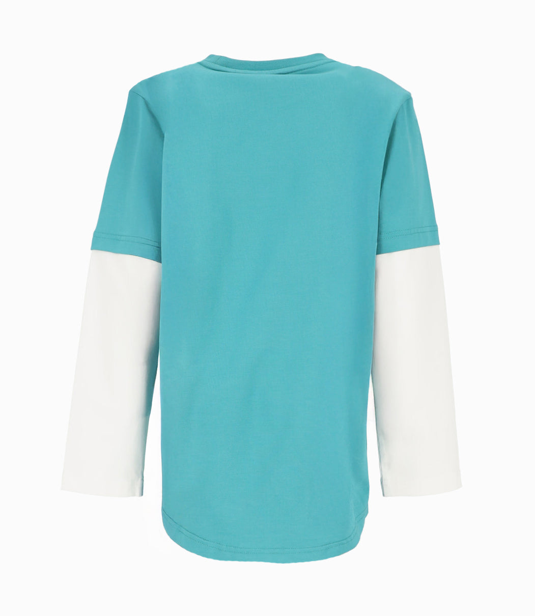 Polera niño con diseño 2 años / Petróleo