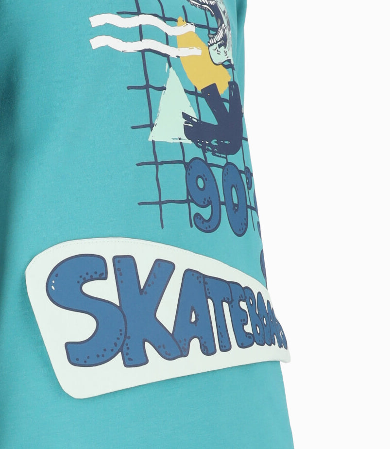 Polera niño con diseño 2 años / Petróleo