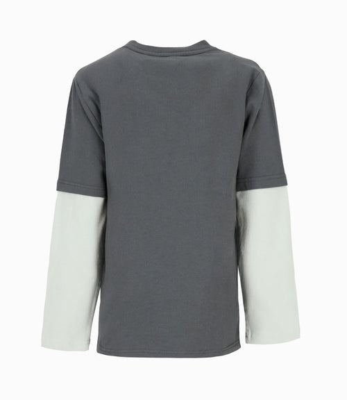 Polera niño con yeti 2 años / Gris