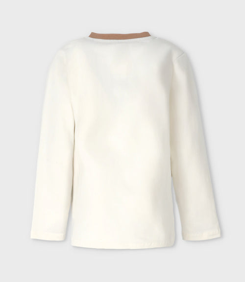 Polera niño con diseño 2 años / Blanco