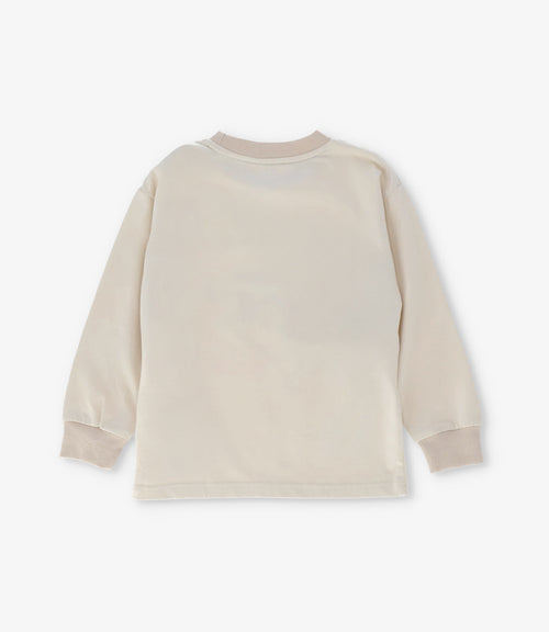 Polera niño t-rex 2 años / Crudo