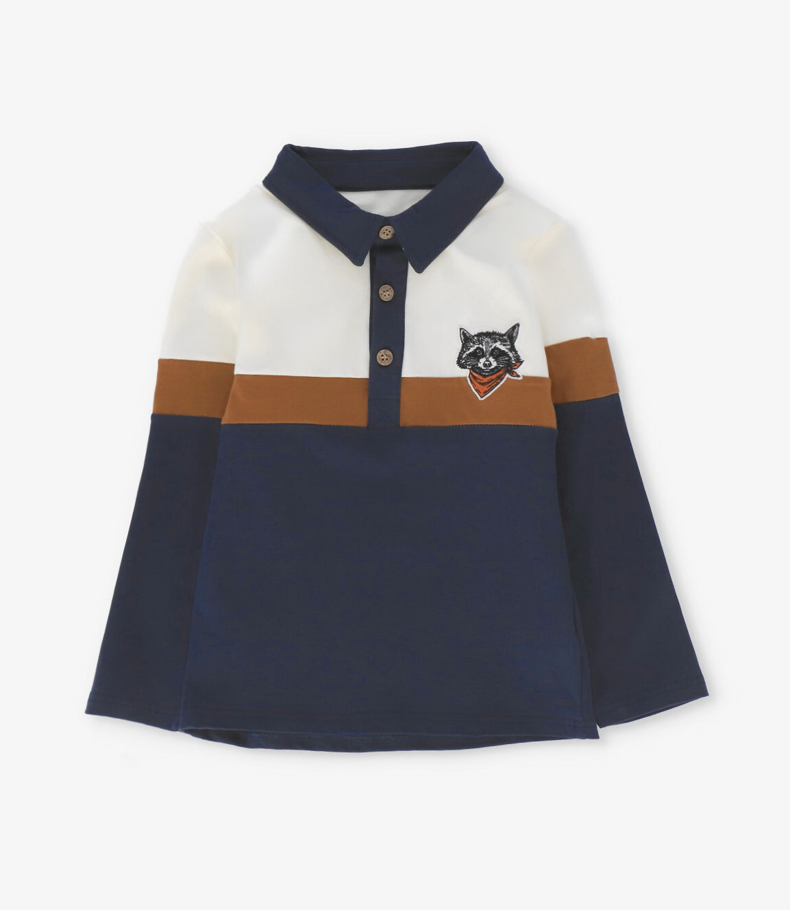 Polera niño con cuello 2 años / Azul Marino