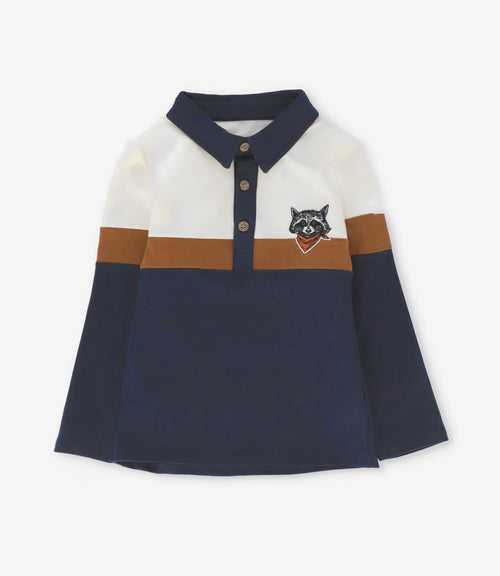 Polera niño con cuello 2 años / Azul Marino