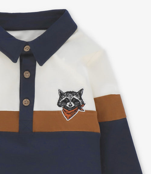 Polera niño con cuello 2 años / Azul Marino