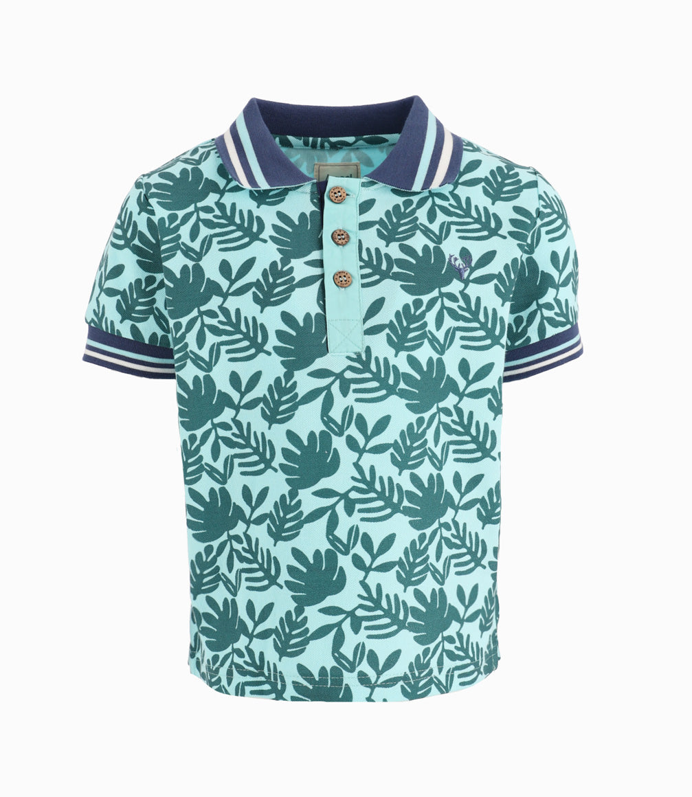 Polera Niño Con Cuello