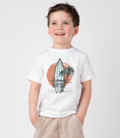 Polera niño surf