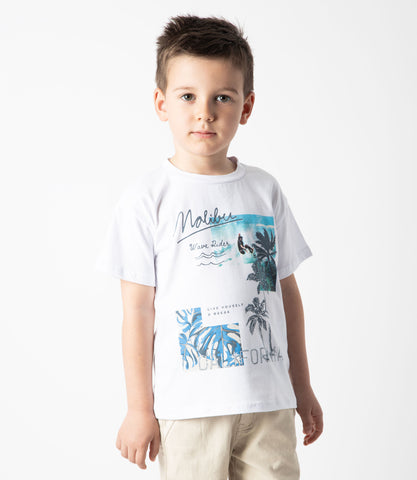 Polera niño malibu