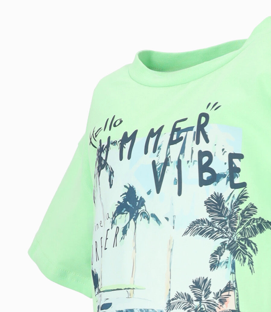 Polera niño summer 2 años / Verde