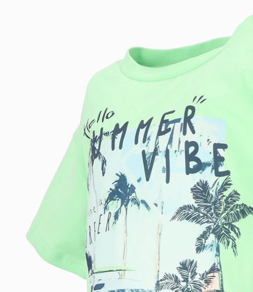 Polera niño summer 2 años / Verde