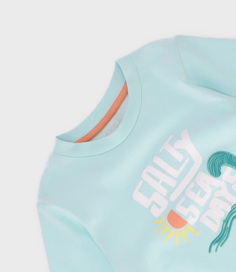 Polera niño sea days 2 años / Menta