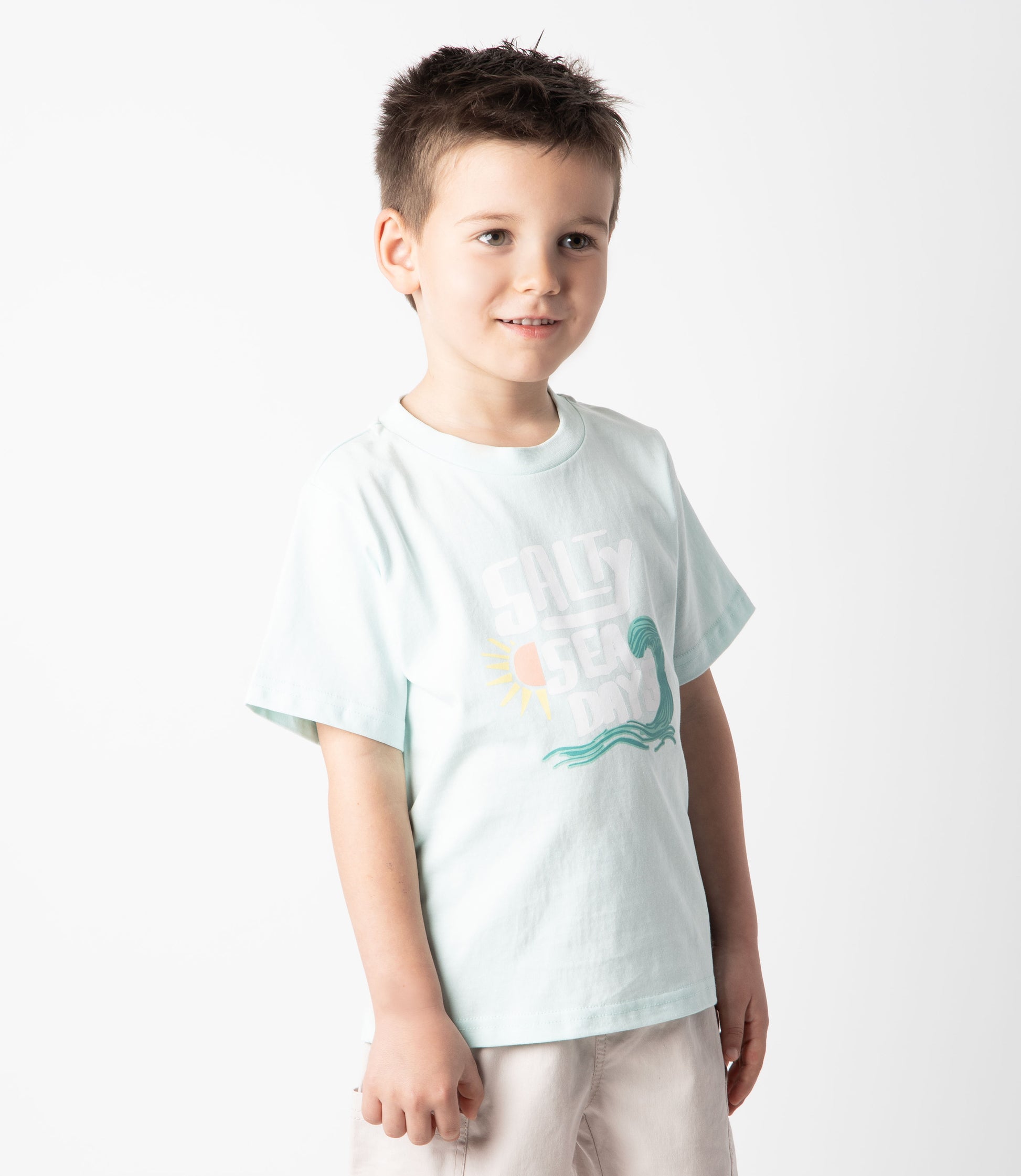 Polera niño sea days 2 años / Menta